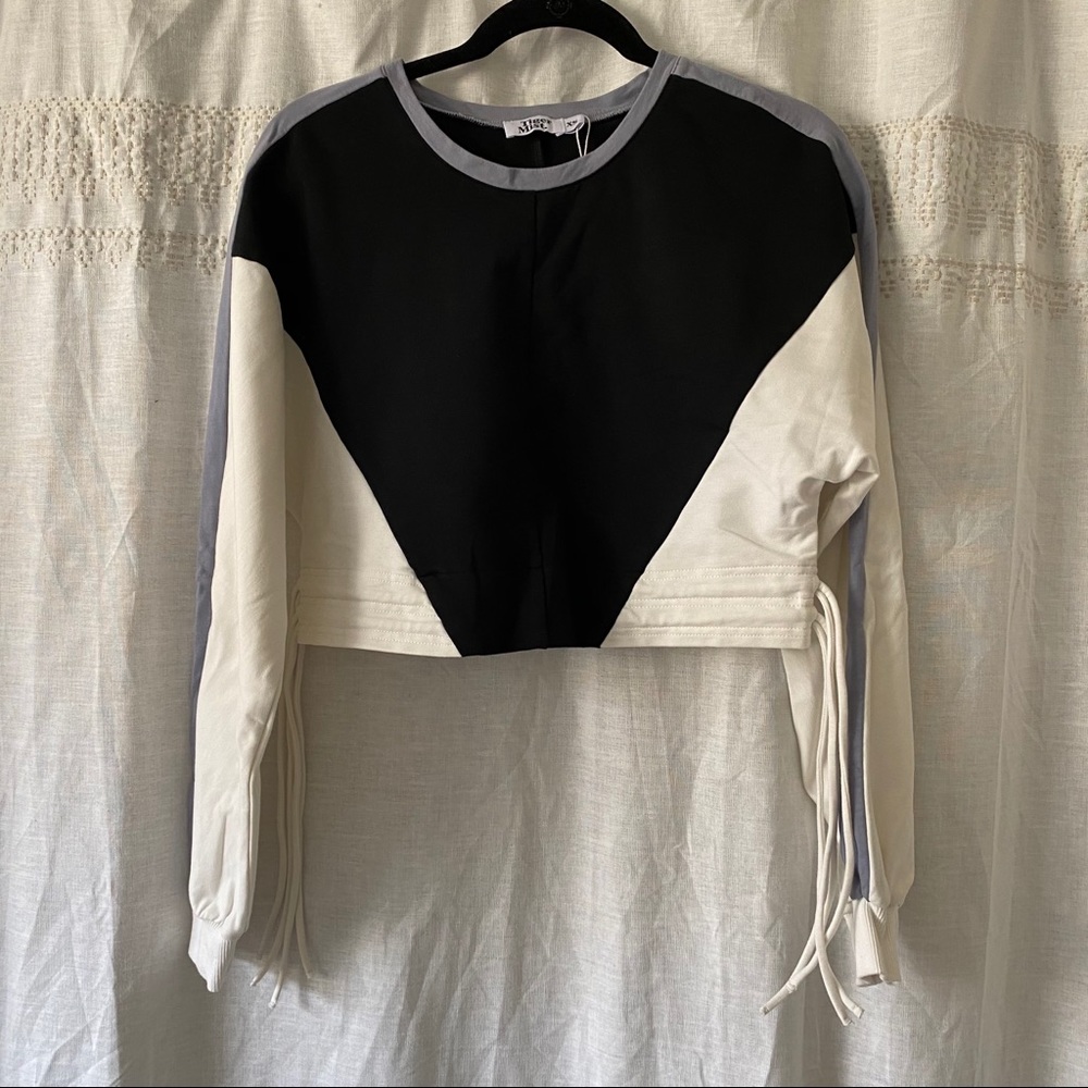 Tiger Mist Cropped Sweatshirt